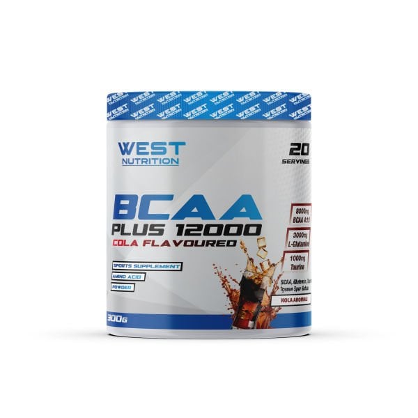 Bcaa Plus 12000 Glutamin Taurin 300 gr (20 Servis) Aroma Seçenekli