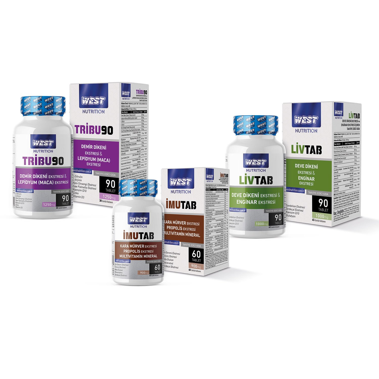 West Nutrition Takviye Edici Gıda Paketi Pillbox Hediyeli