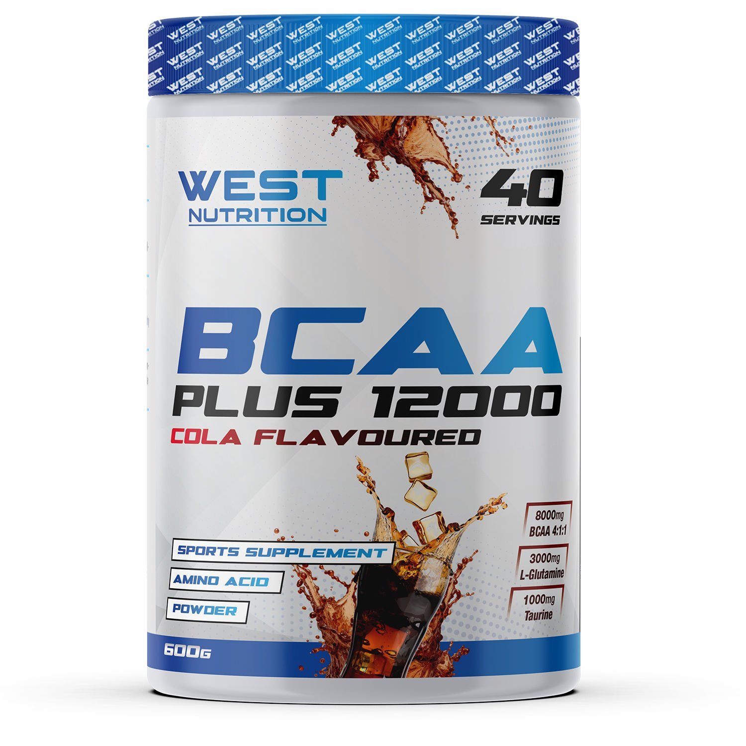 Bcaa Plus 12000 Glutamin Taurin 600 gr (40 Servis)