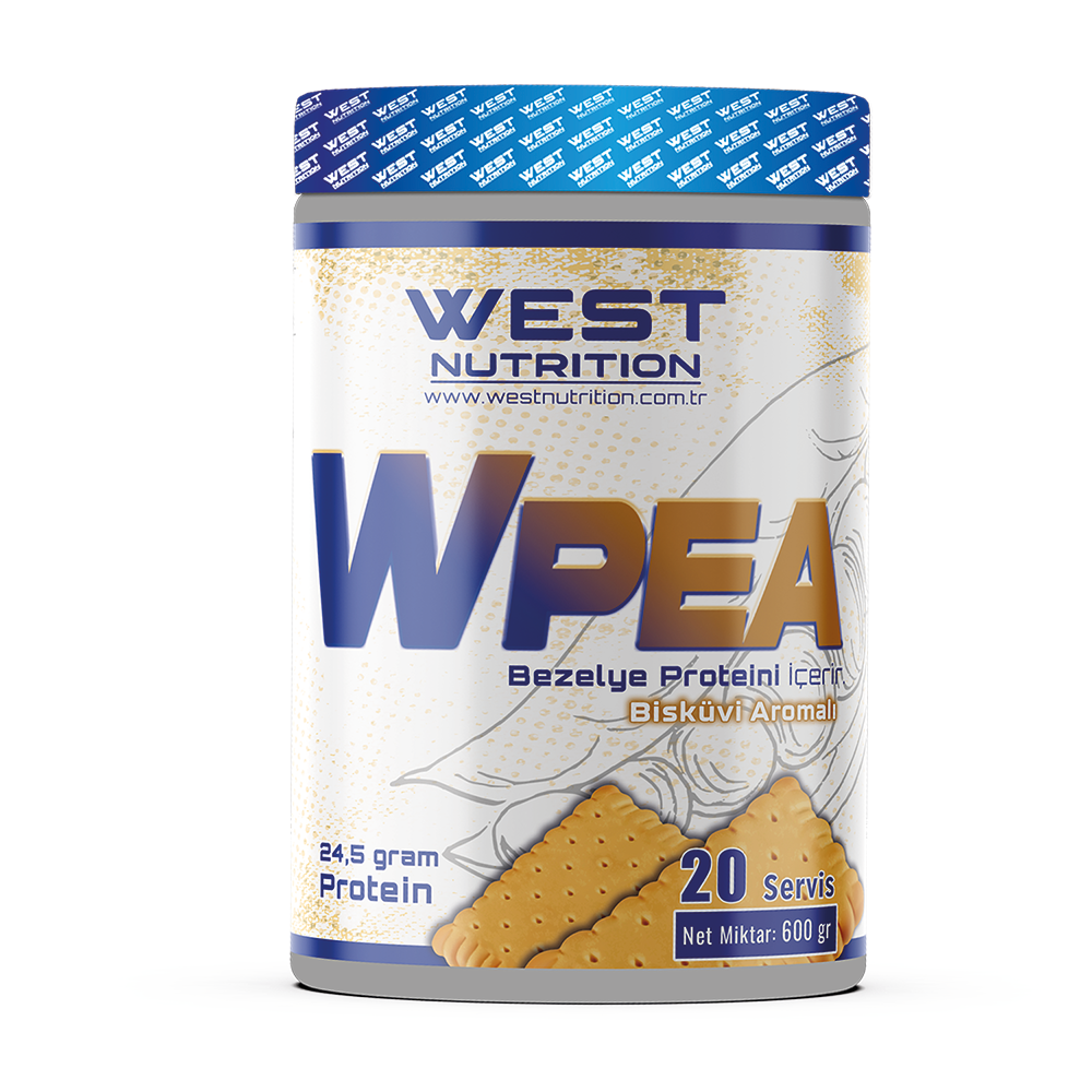 WPEA Bezelye Protein Tozu - Bisküvi Aromalı 600 gr Vegan
