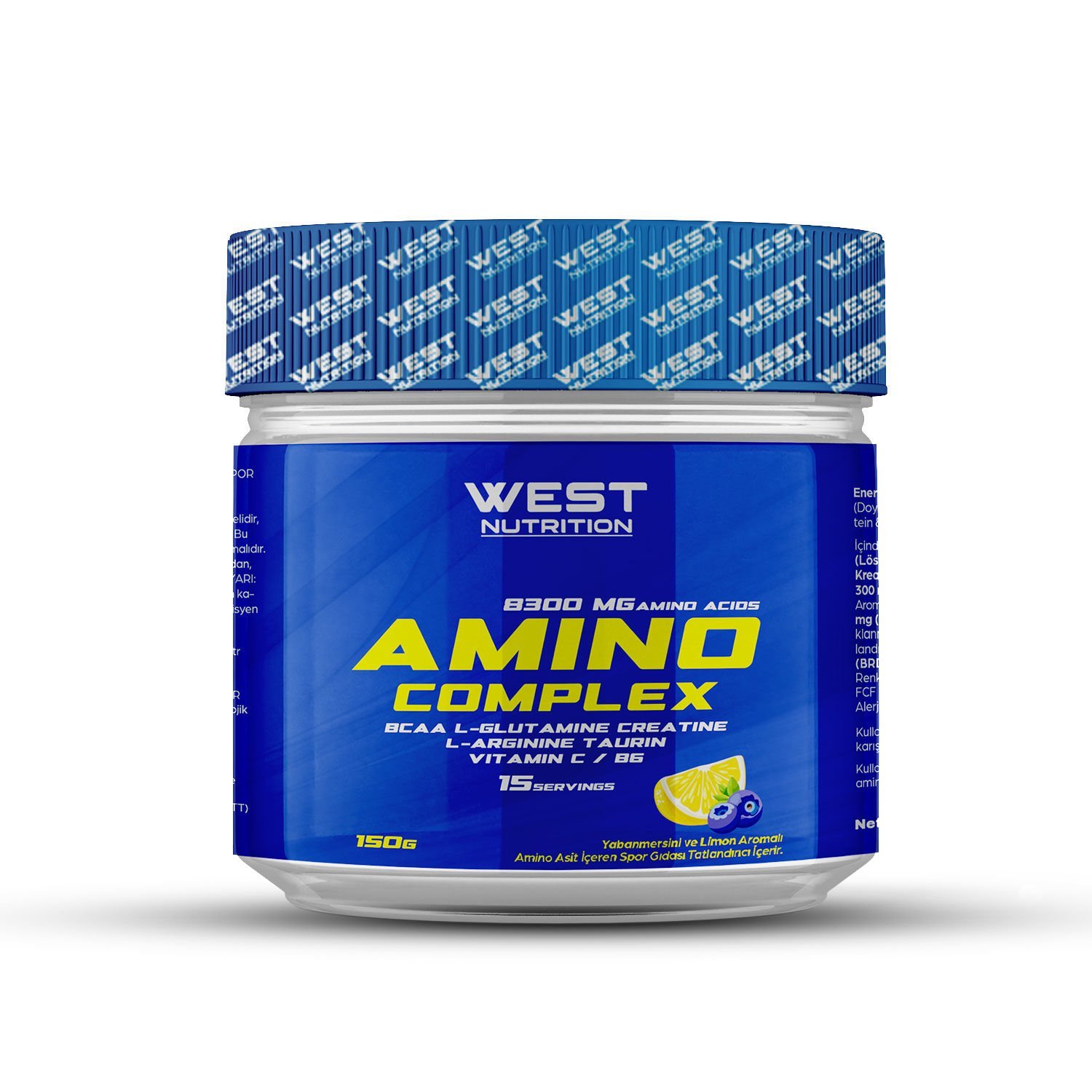 Amino Complex 8300 mg Amino Asit Karışımı Yabanmersini&Limon Aromalı