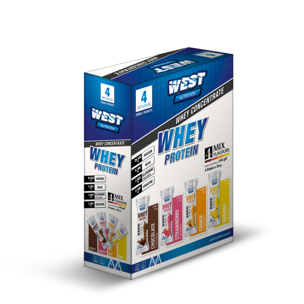 Whey Protein Tozu 144 gr 4 Servis Şase