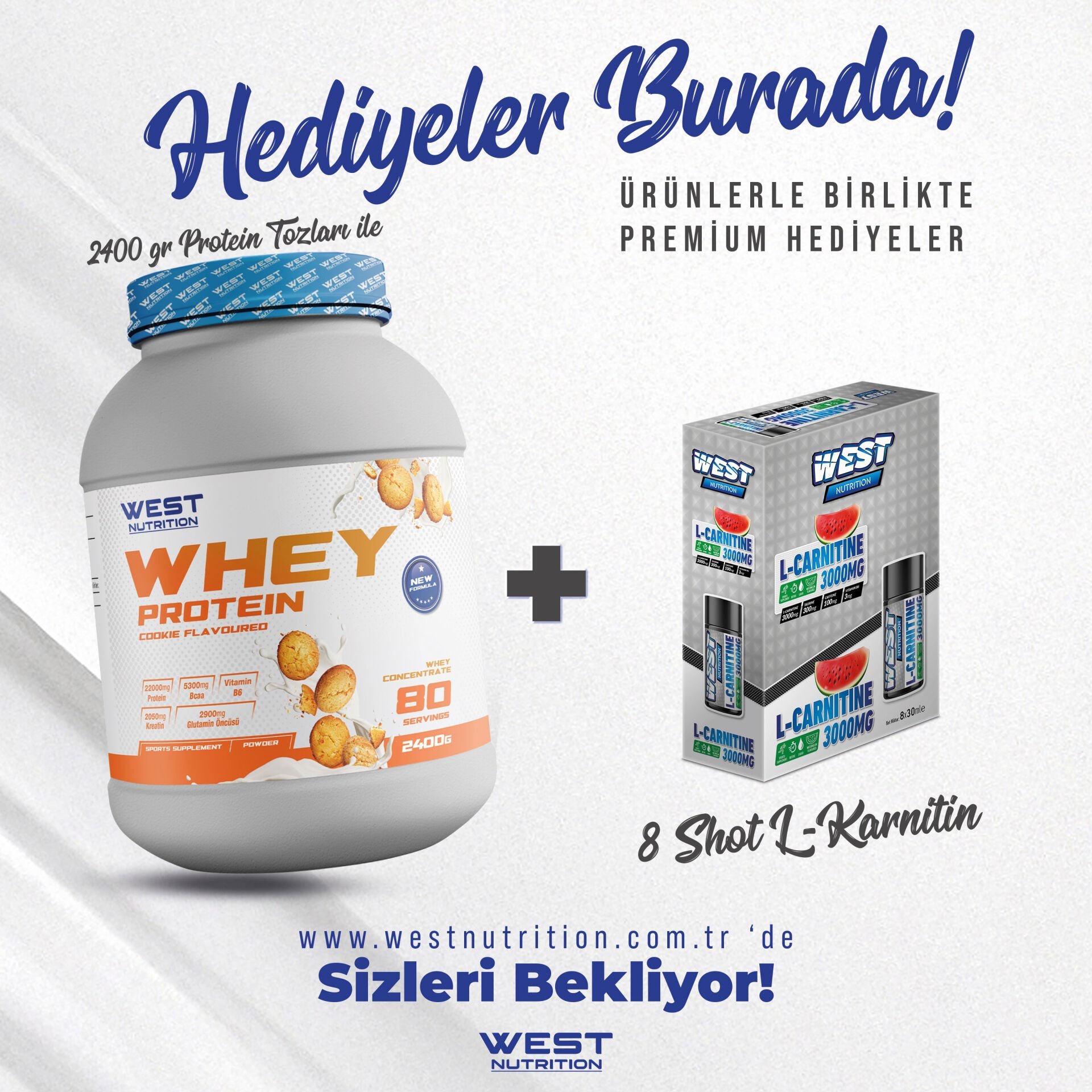 Whey Protein Tozu 2400 gr 80 Servis