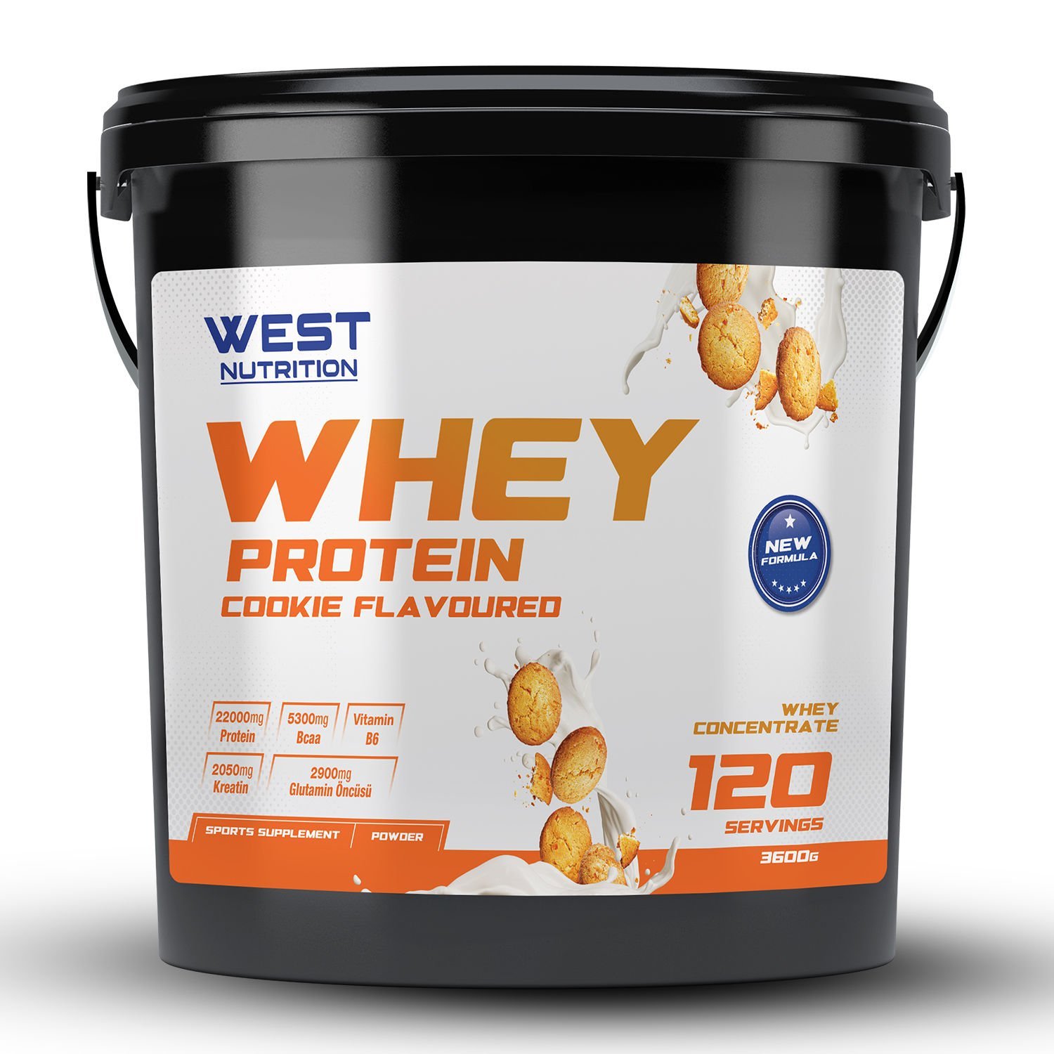 Whey Protein Tozu 3600 gr 120 Servis