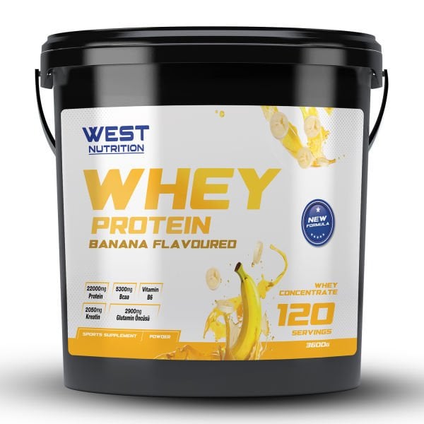 Whey Protein Tozu 3600 gr 120 Servis Çilek - Tek Servis BCAA Plus Şase