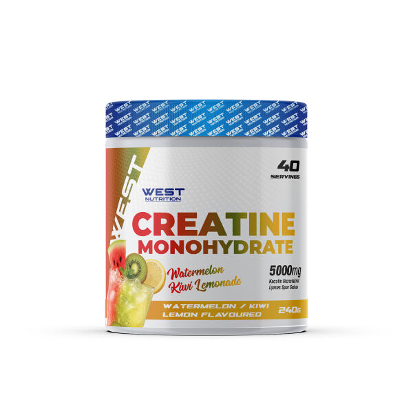 Kreatin Monohidrat 240 gr 40 Servis Karpuz&Kivi Limonata