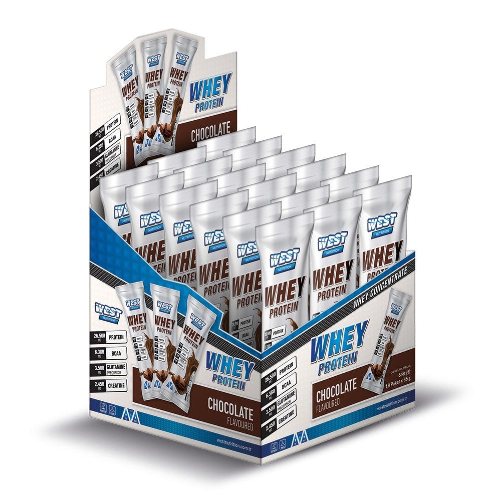 Whey Protein Tozu 648 gr 18 Servis Şase Çilek - Tek Servis Whey Protein Tozu