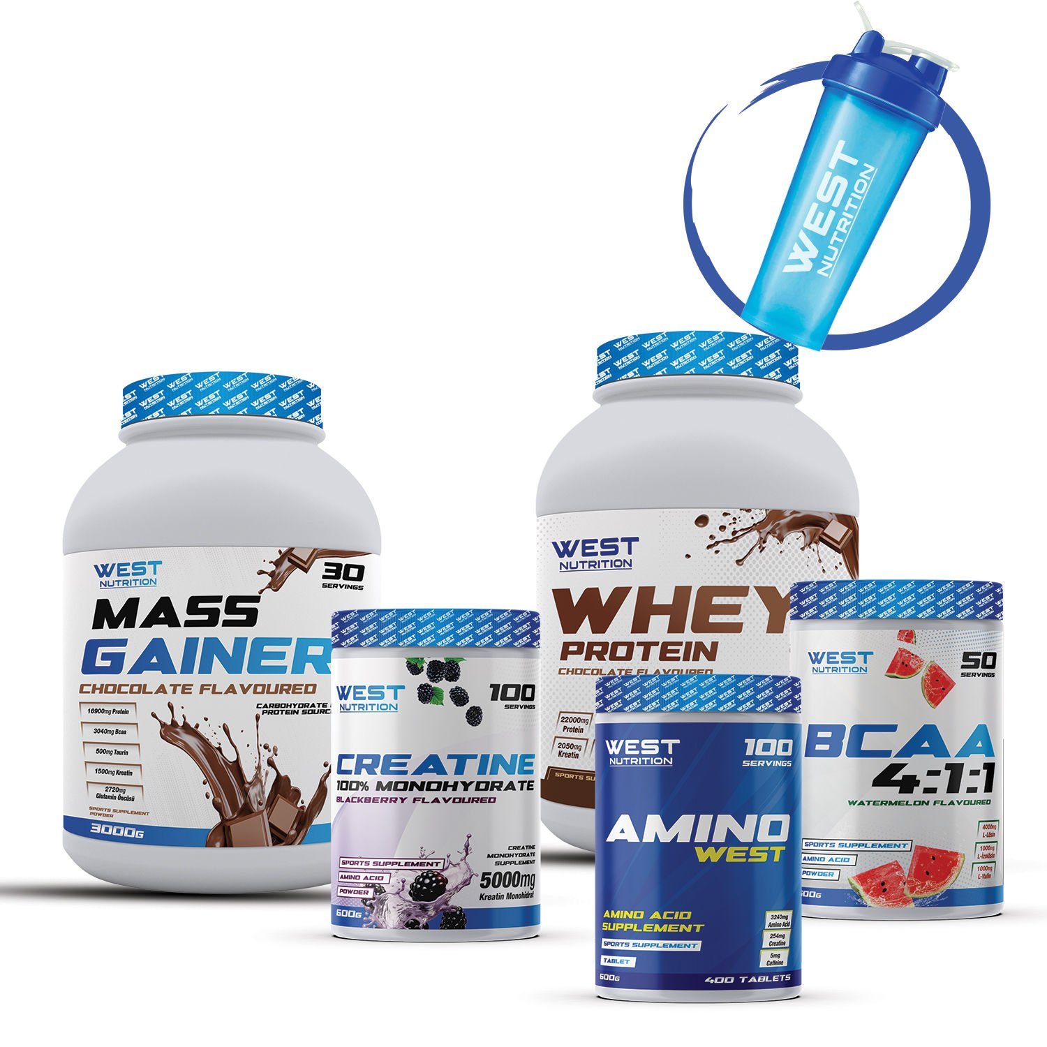 West Nutrition Mass Paket 2