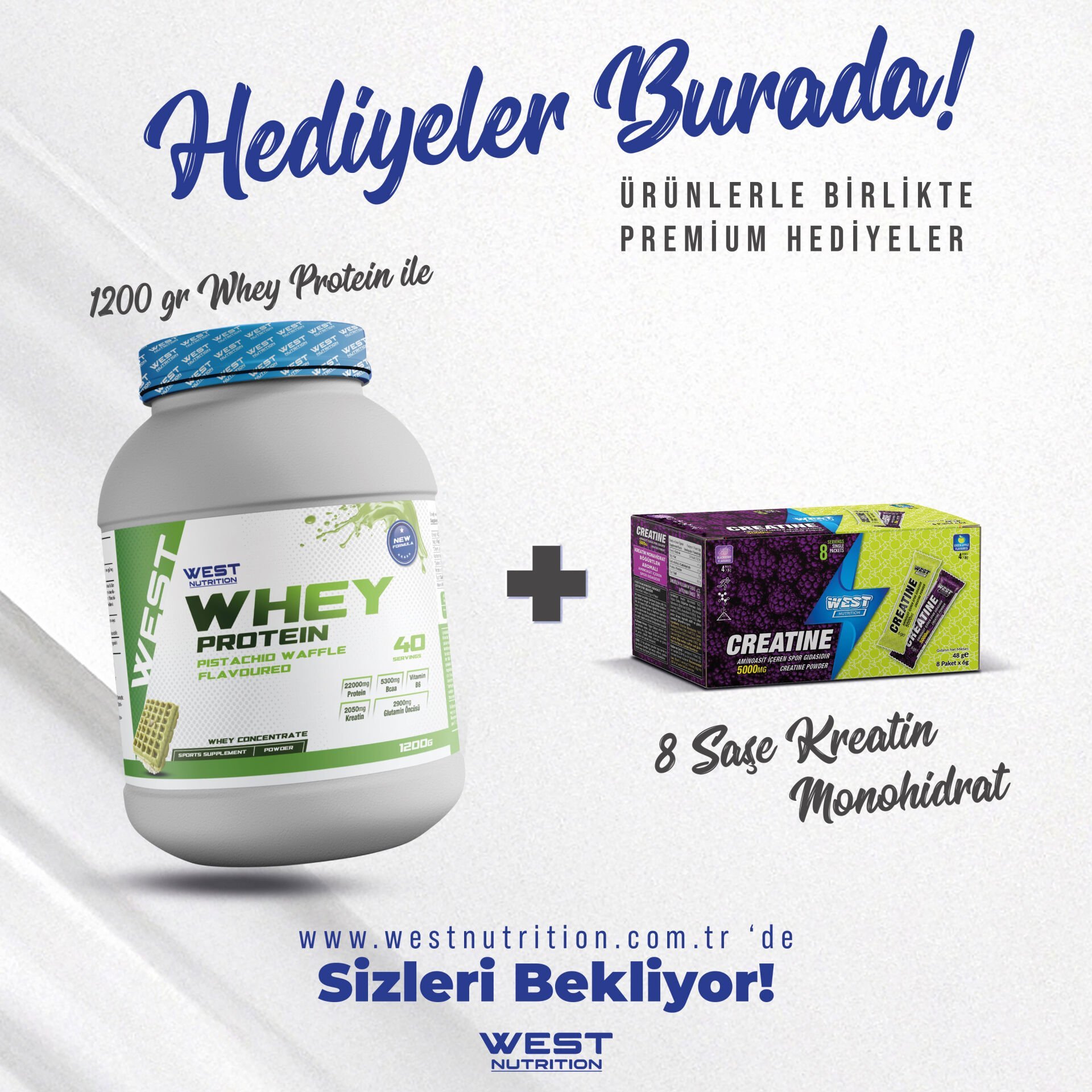 Whey Protein Tozu 1200 gram 40 Servis