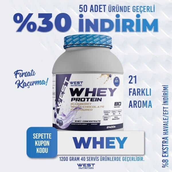 Whey Protein Tozu 1200 gram 40 Servis