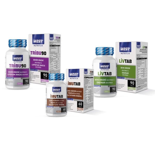 West Nutrition Takviye Edici Gıda Paketi Pillbox Hediyeli