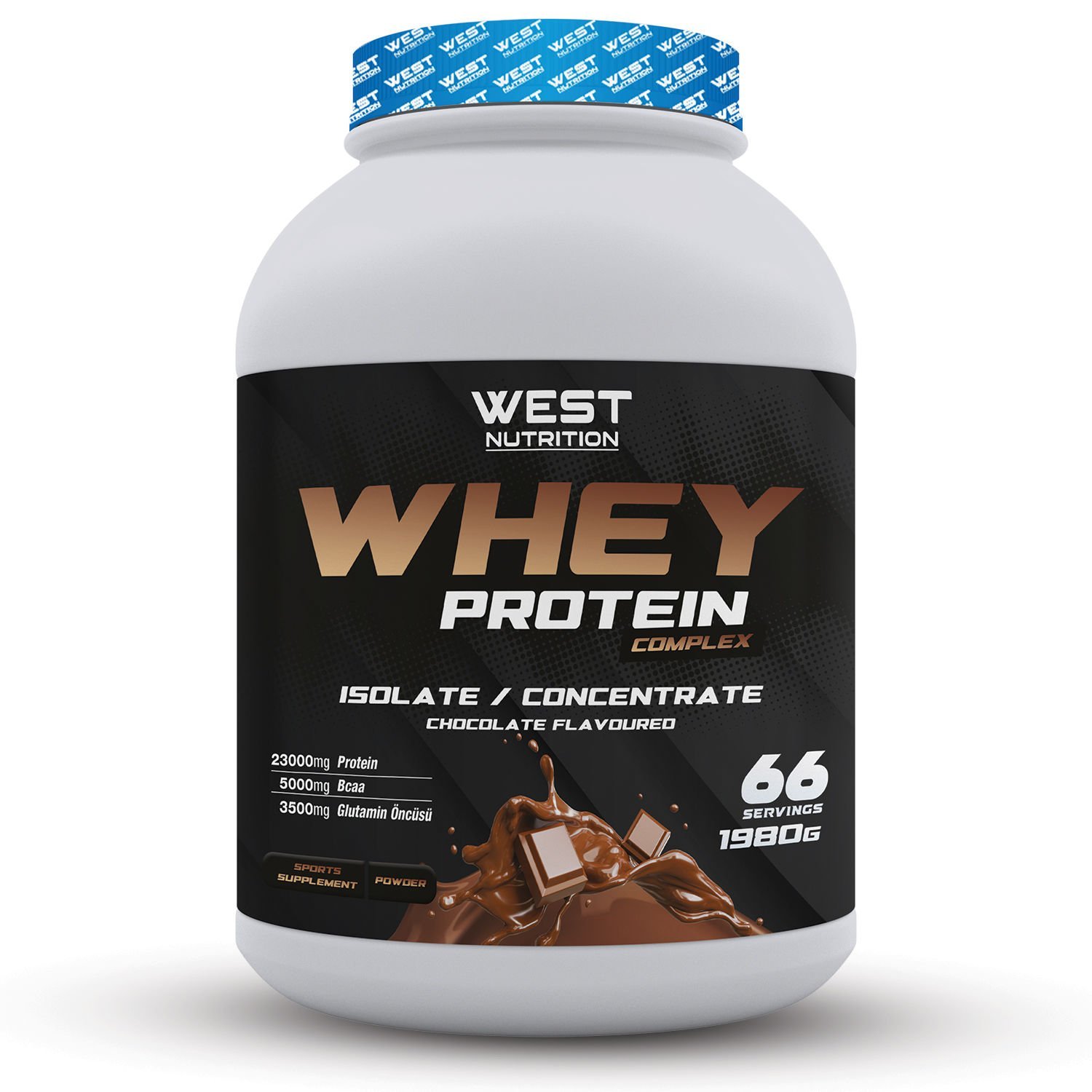 Kompleks Protein Tozu - Whey Complex İzole & Konsantre 66 Servis 1980 gr