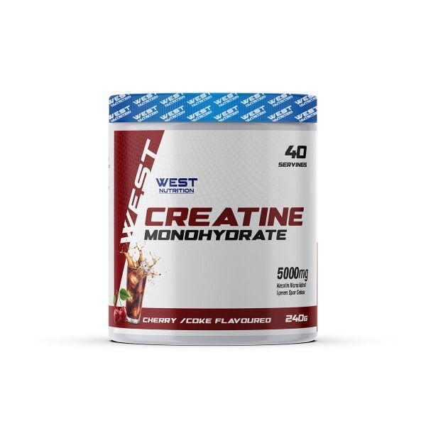 Kreatin Monohdirat 240 gr 40 Servis Vişne & Kola