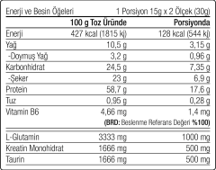 Whey + Amino Protein Tozu 2340 gram 78 Servis Çikolata - 700 ml Shaker