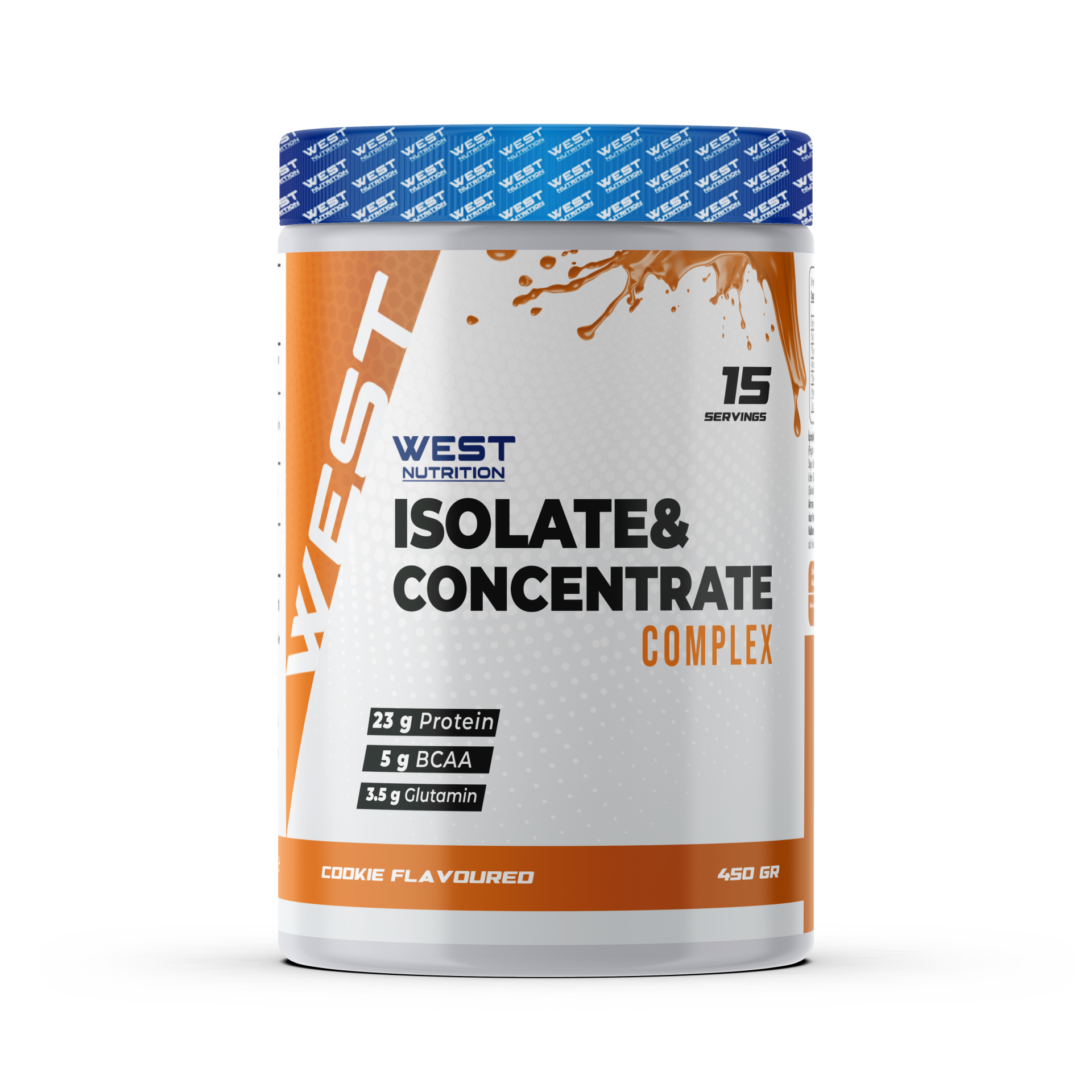 Kompleks Protein Tozu - Whey Complex İzole & Konsantre 15 Servis 450 gr