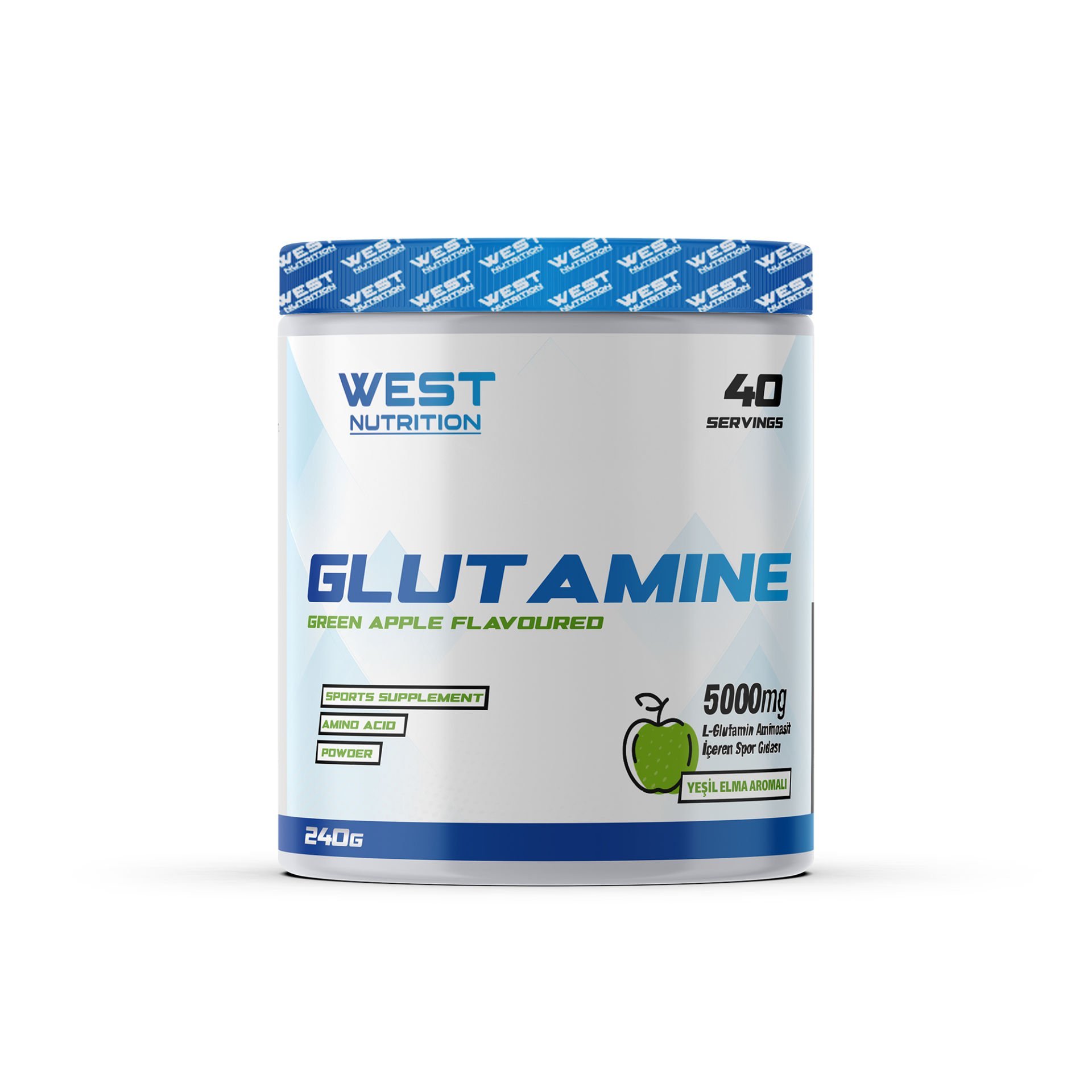 L-Glutamin 240 gr 40 Servis Aroma Seçenekli