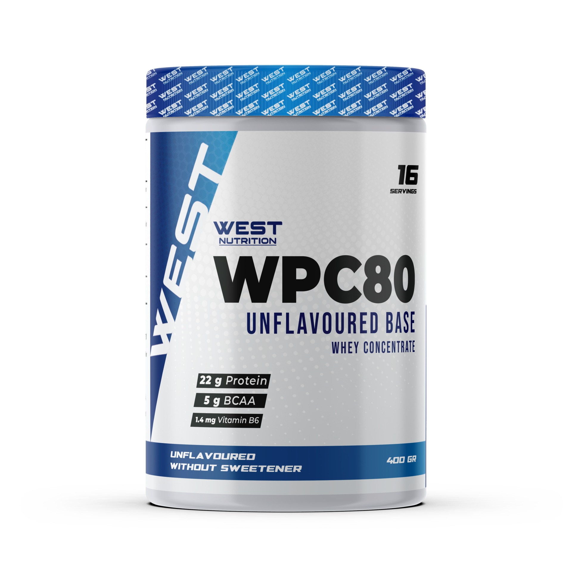 Saf Aromasız WPC80 400 gr 16 Servis +VitaminB6