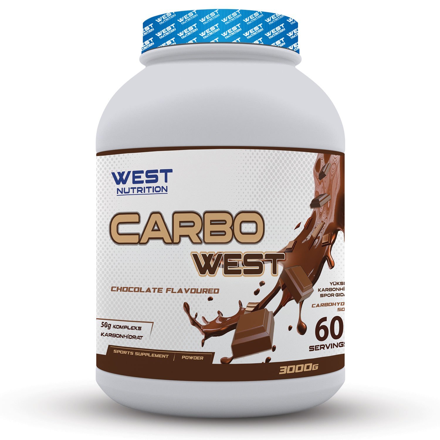 CarboWest Karbonhidrat Kompleksi 3000 gr 60 Servis