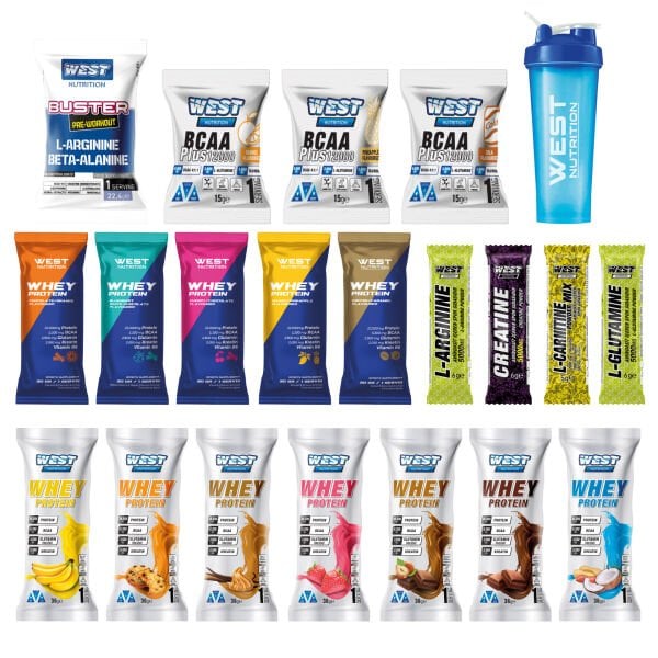 Whey Protein Tozu BCAA Kreatin Preworkout Deneme Paketi