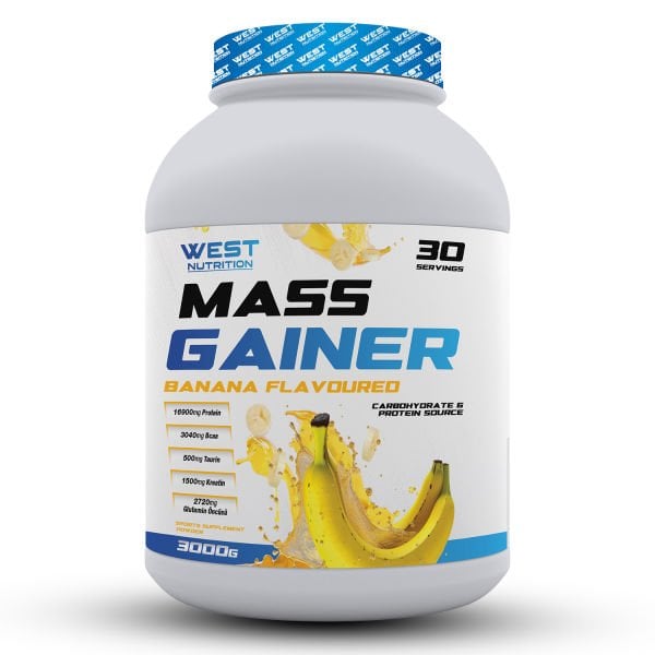 Mass Gainer Karbonhidrat Tozu 3000 gr 30 Servis Çikolata - Tek Servis Whey Protein Tozu