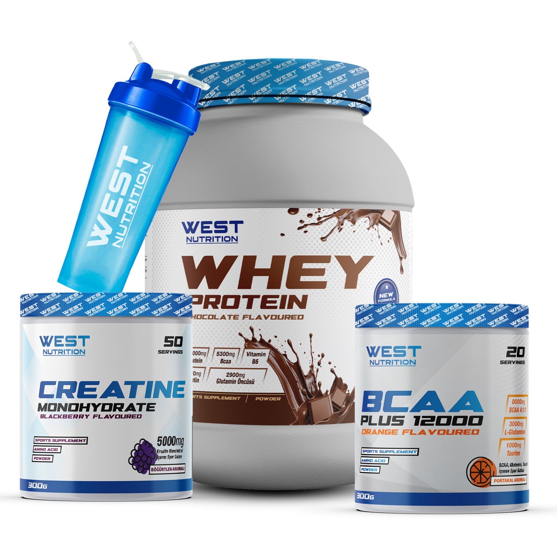 West Nutrition Whey Protein Paket Small