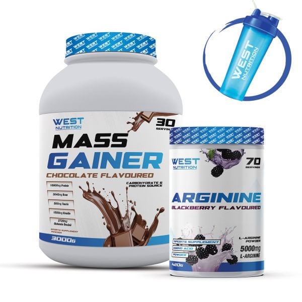 Mass Gainer 3000 gr - L-Arjinin 420 gr Paketi