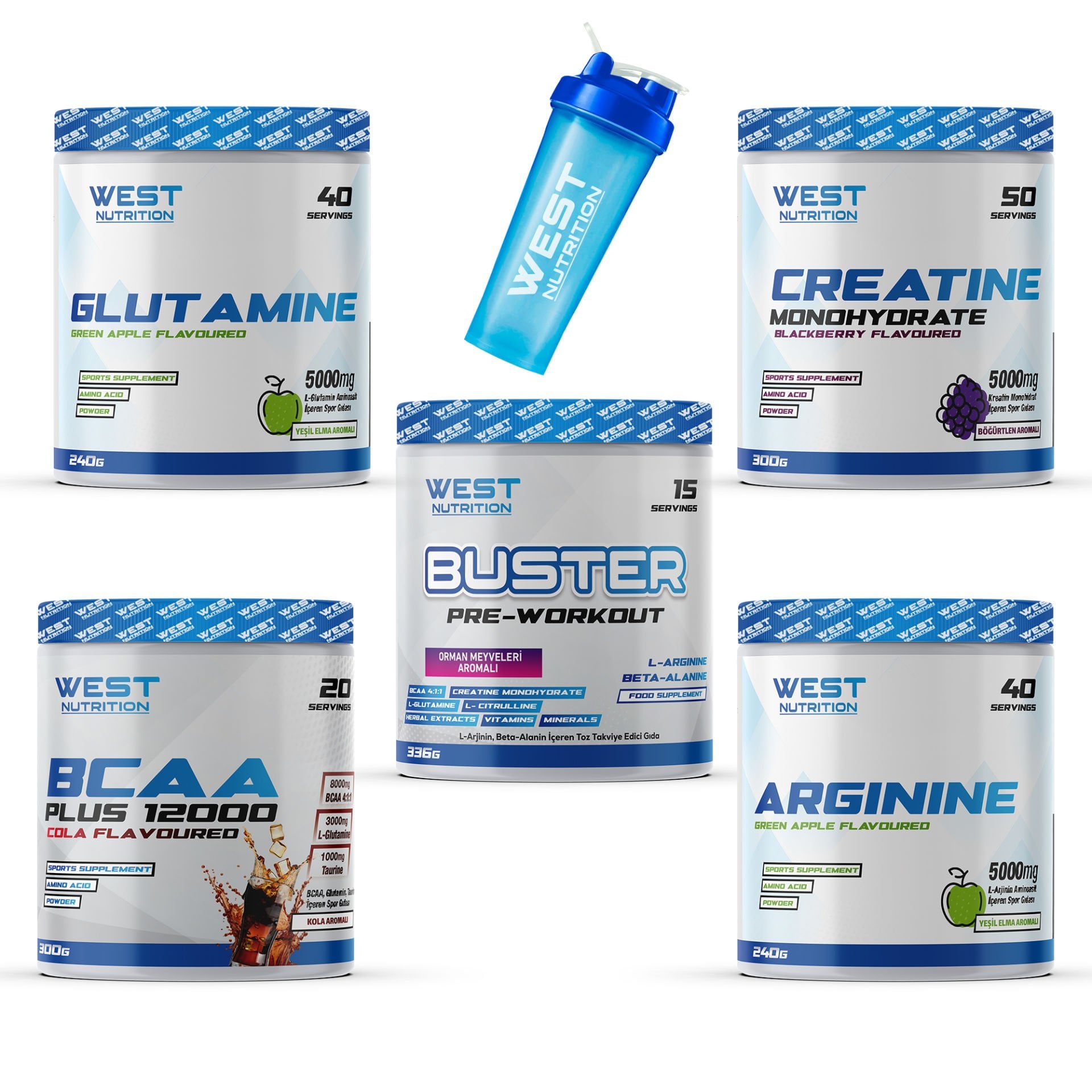 West Nutrition 5li Small Amino Asit Paketi