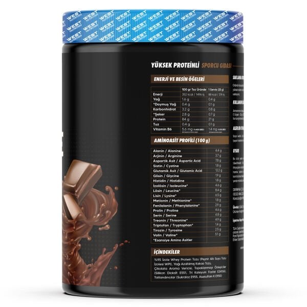 İzole Protein Tozu - Whey WPI 750gr