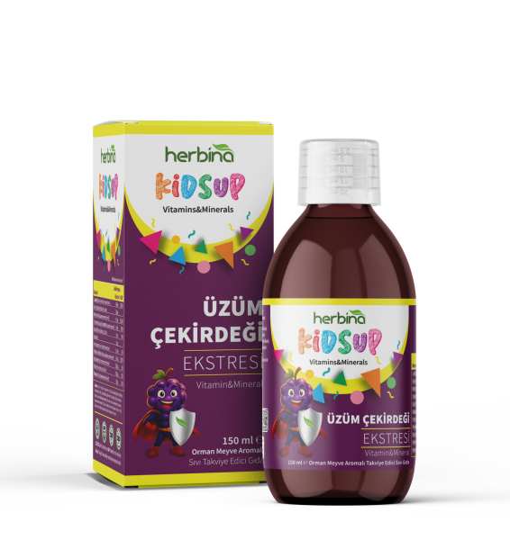 Kids Up Üzüm Çekirdeği Ekstreli Multivvitamin Çocuk Şurubu
