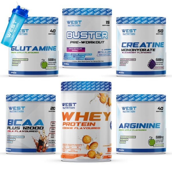 West Nutrition Whey Protein ve 6lı Small Amino Asit Paketi