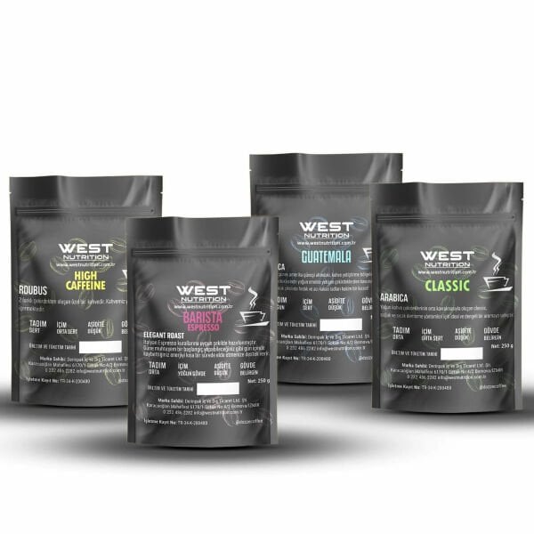 Kavrulmuş Kahve Çekirdeği Çeşitleri 250 gr Classic Blend