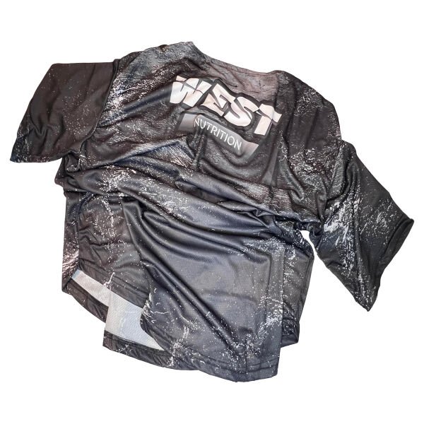 West Nutrition Bear Logo Baskılı T-Shirt L