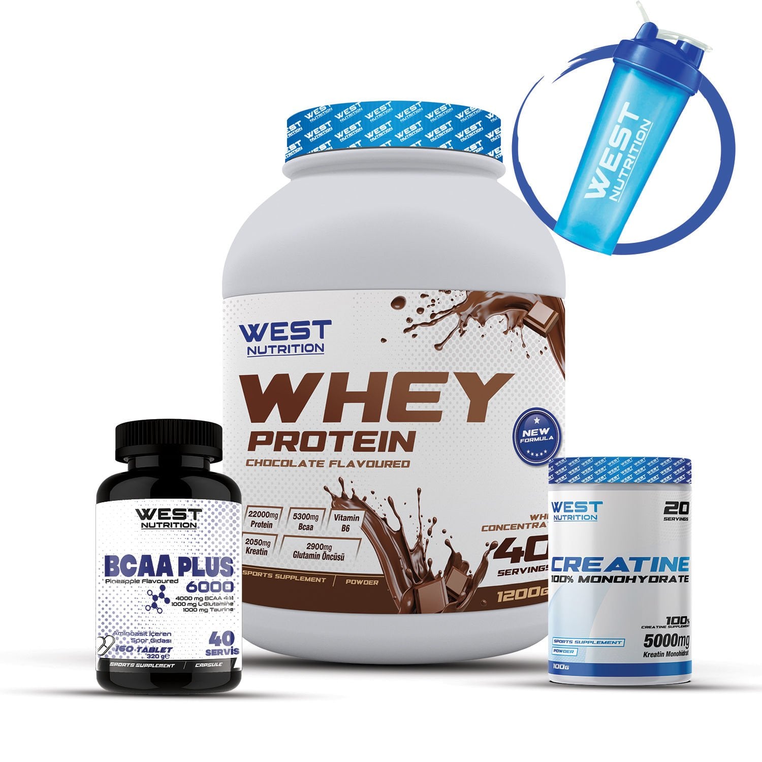 Whey Protein Tozu Bcaa Tablet Kreatin Paketi