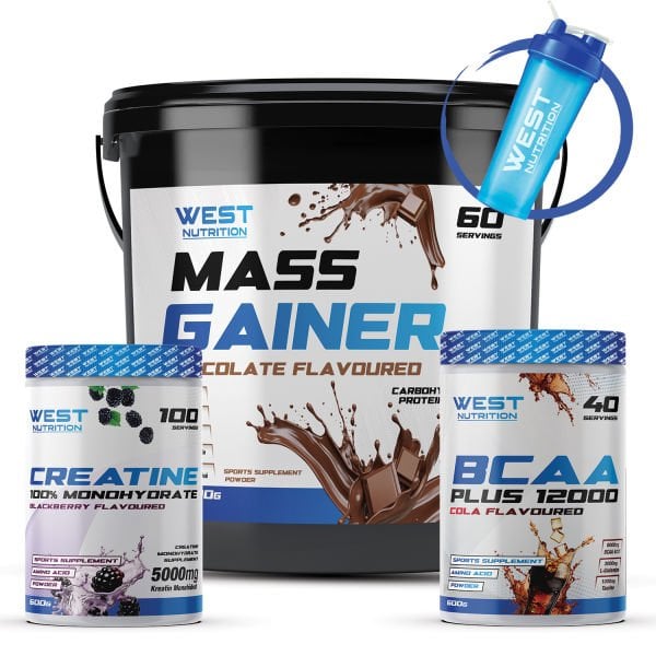 Mass Gainer 6000 gram Bcaa Kreatin Kombinasyonu