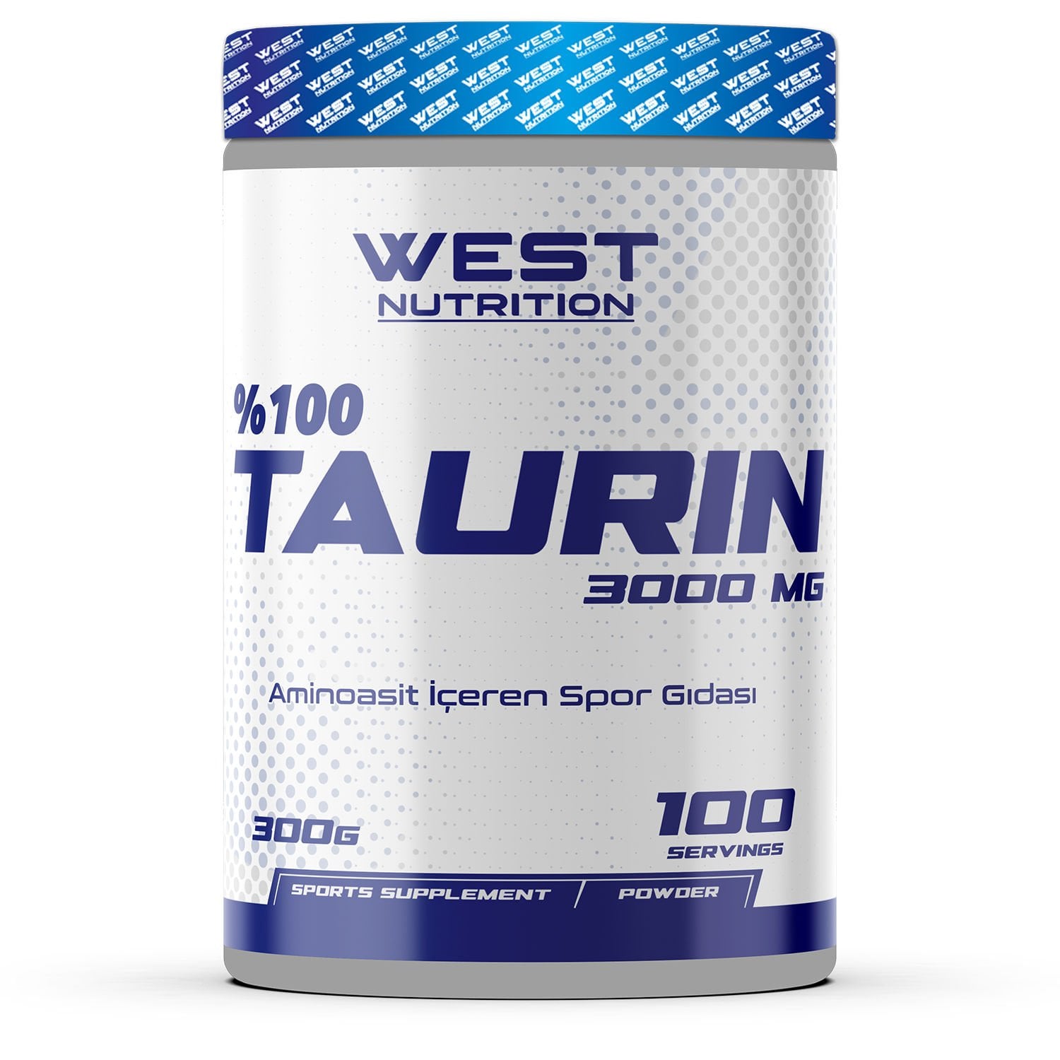 West Nutrition Taurin 300 gr 100 Servis Aromasız