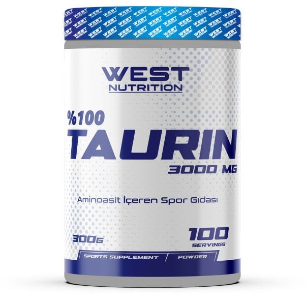 West Nutrition Taurin 300 gr 100 Servis Aromasız Tek Servis Whey Protein Tozu
