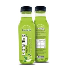 L-Karnitin 500 ml Spor İçeceği Yeşil Elma 24 Adet