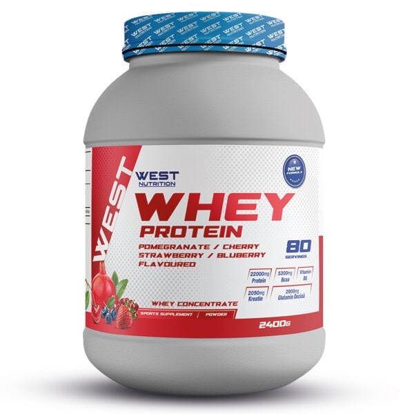 Whey Protein Tozu 2400 gr 80 Servis LANSMAN Ekonomik Whey