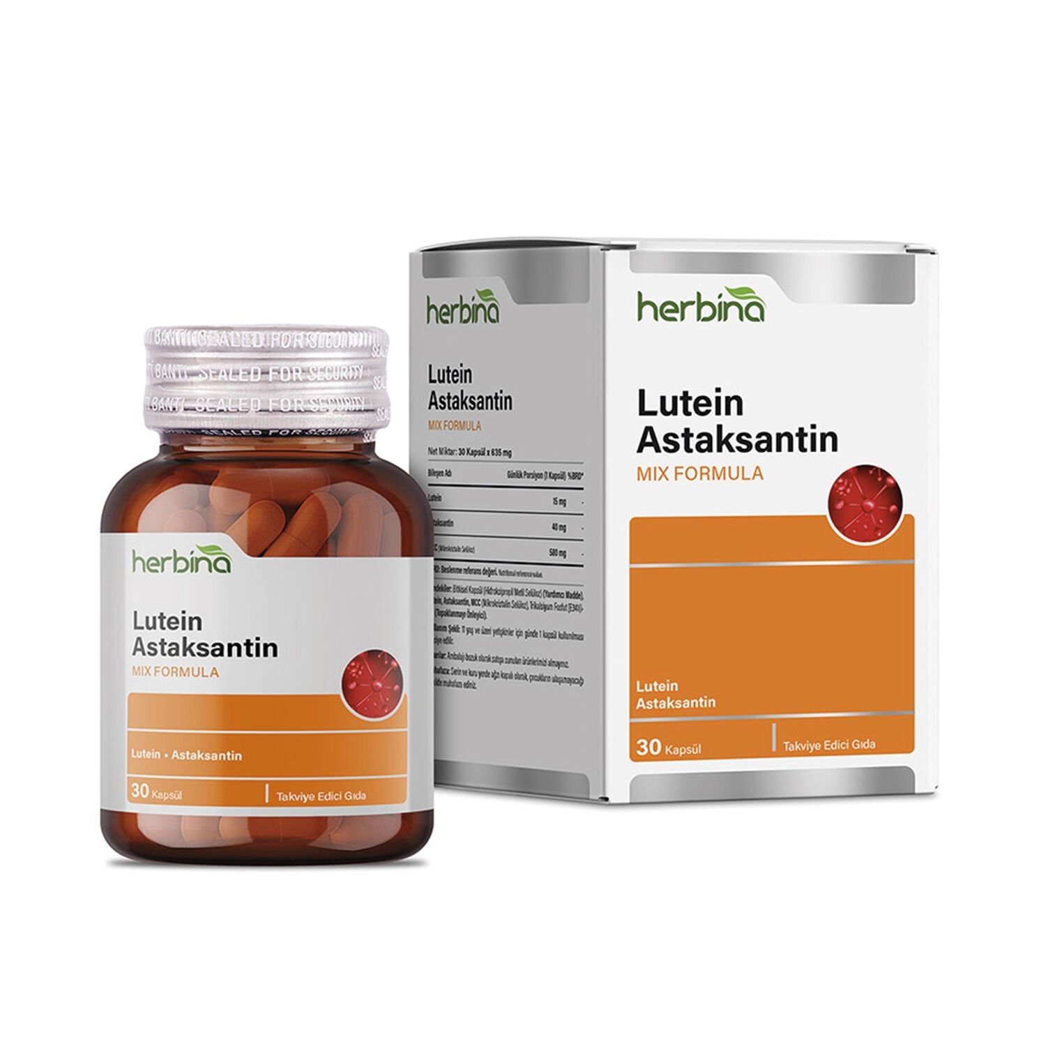 Lutein Astaksantin 30 Kapsül