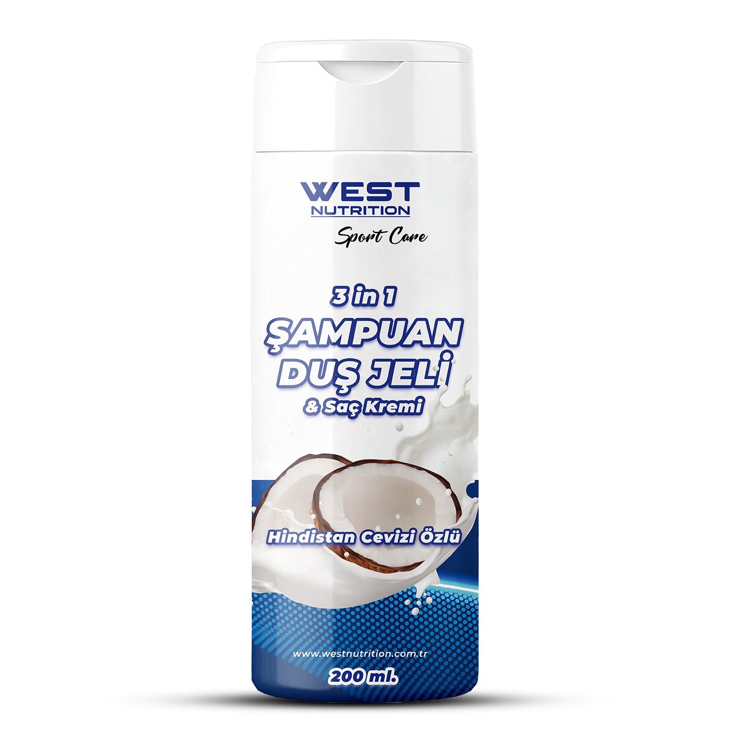 Şampuan Duş Jeli 200 ml 3 in 1 Unisex