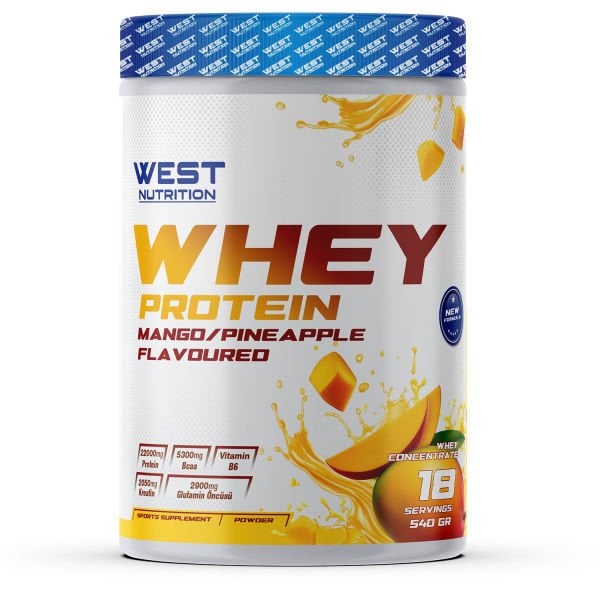 Whey Protein Tozu 540 gr 18 Servis Mango&Ananas Aromalı