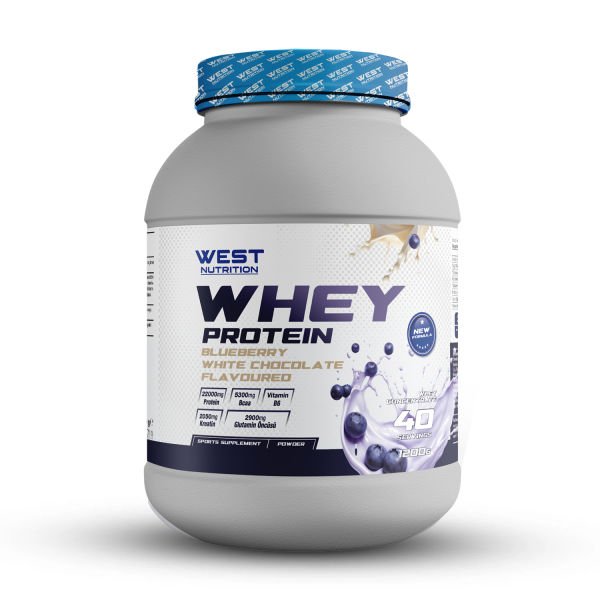 Whey Protein Tozu 1200 gram 40 Servis Yabanmersini&Beyaz Çikolata Aromalı