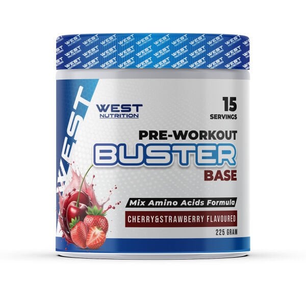 Buster Base Preworkout 225 gr 15 Servis Vişne&Çilek