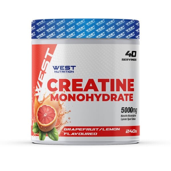 Kreatin Monohidrat 240 gr 40 Servis Greyfurt&Limon
