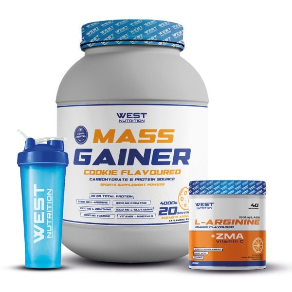 Mass Gainer 4000 gr L-Arjinin ZMA Paketi