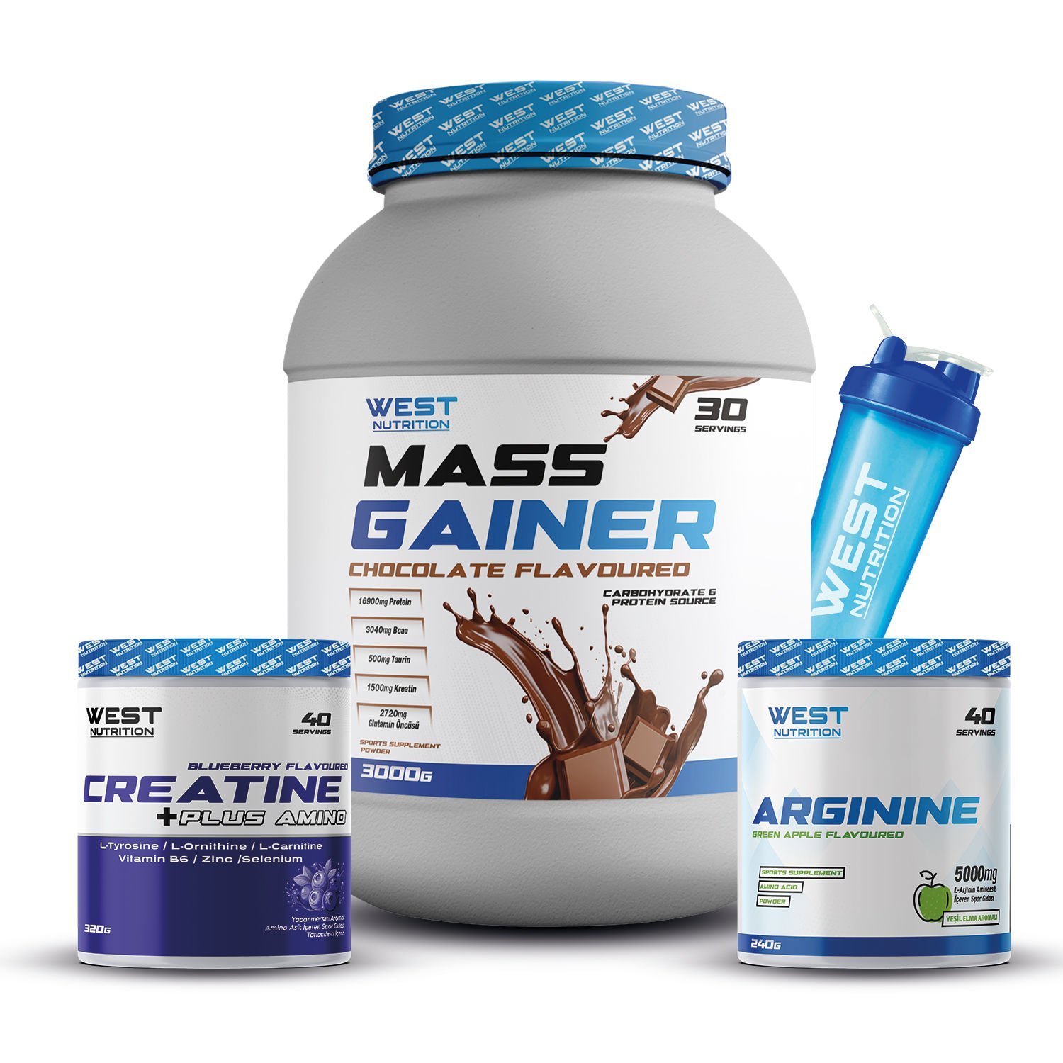 Mass Gainer Kreatin Plus L-Arjinin Paketi