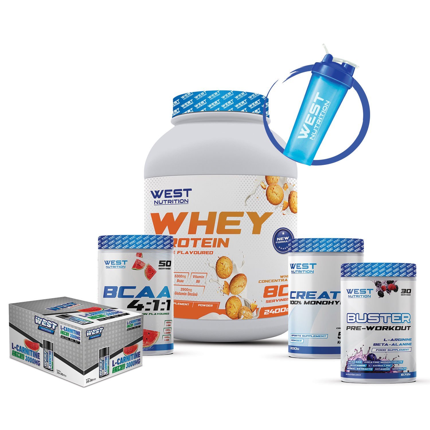 West Nutrition Pro Paket 1