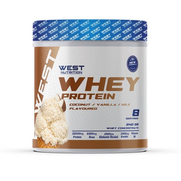 Whey Protein Tozu 240 gr 8 Servis Lansman