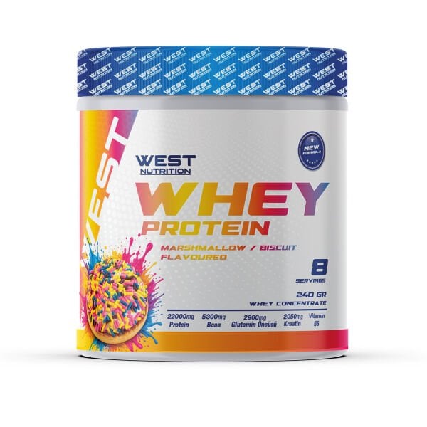Whey Protein Tozu 240 gr 8 Servis Lansman