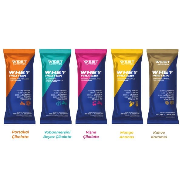 Whey Protein Tozu 150 gr 5 Servis Şase